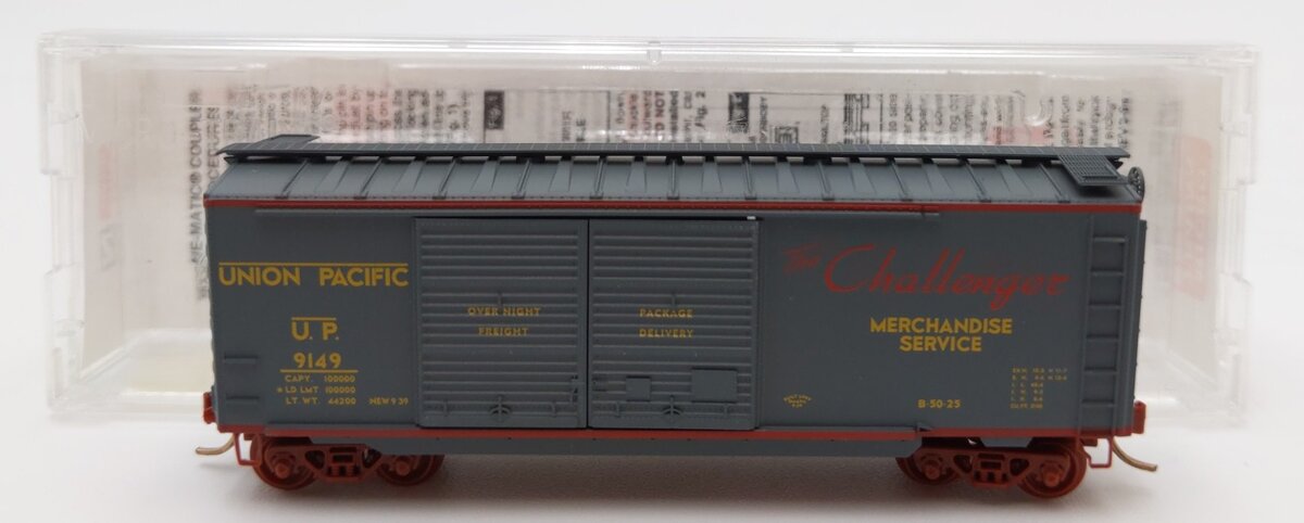 Micro-Trains 02300230 N Union Pacific Challenger 40' Standard Boxcar #9149 LN/Box