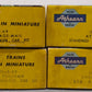 Athearn HO Scale Assorted Assembled Passenger Car Kits [4]/Box