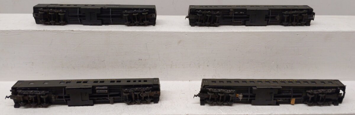 Athearn HO Scale Assorted Assembled Passenger Car Kits [4]/Box