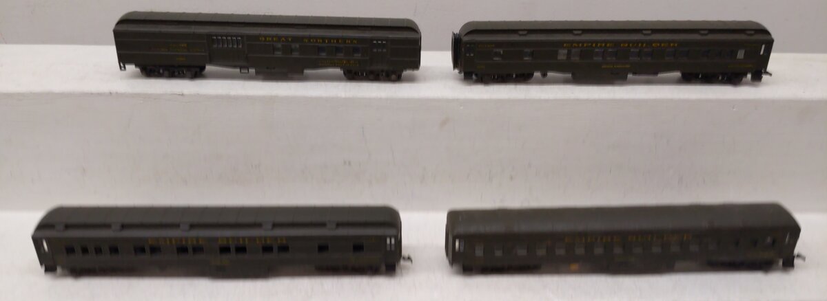 Athearn HO Scale Assorted Assembled Passenger Car Kits [4]/Box