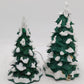 Dept 56 52604 Village Lighted Snow Capped Trees VG/Box