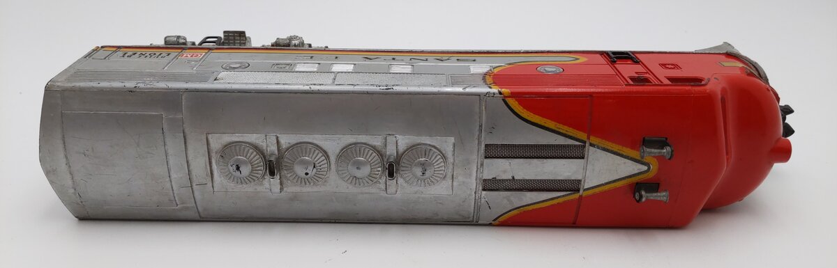 Lionel 2343 Vintage O Santa Fe F3 A Diesel Locomotive VG
