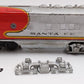 Lionel 2343 Vintage O Santa Fe F3 A Diesel Locomotive VG