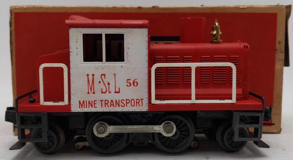 Lionel 56 Vintage O Minneapolis & St. Louis Powered Diesel locomotive VG/Box