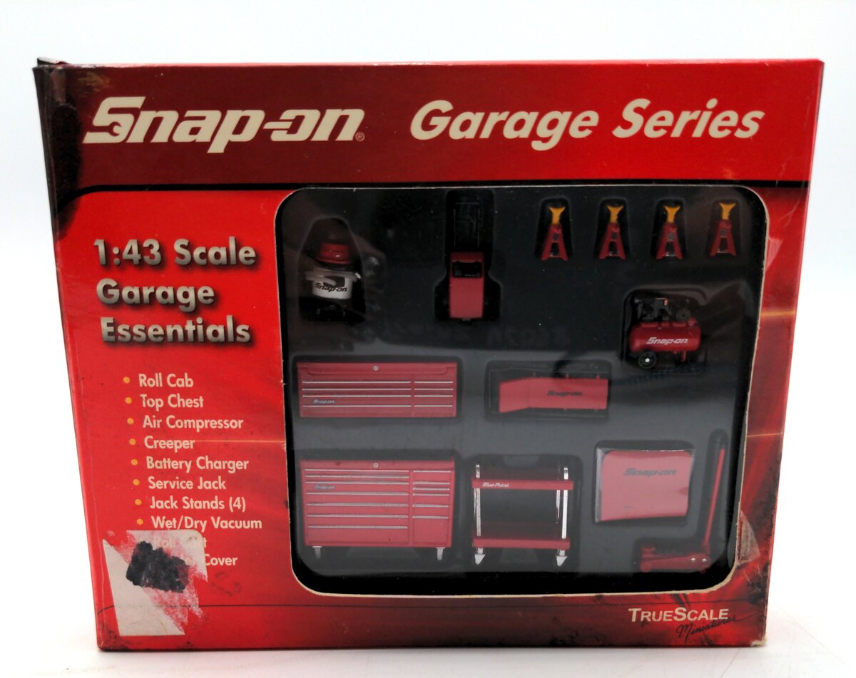 True Scale Miniatures 07002 1:43 Snap-On Garage Essentials Accessories NIB