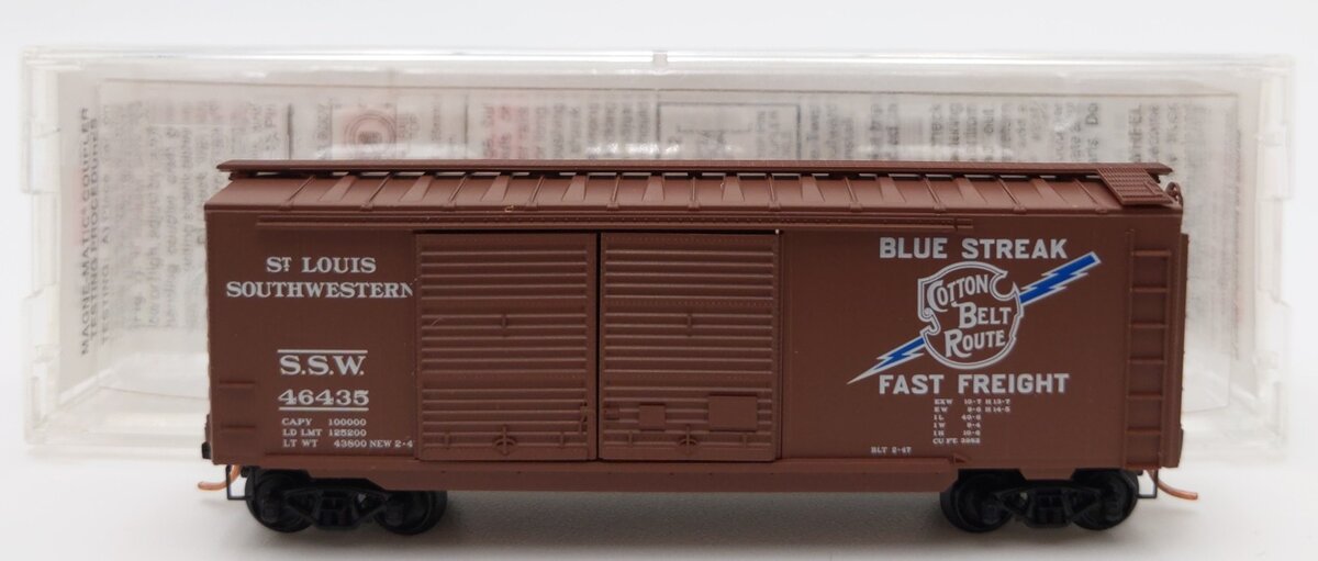 Micro-Trains 02300030 N St. Louis Southwestern 40' Standard DD Boxcar #46435