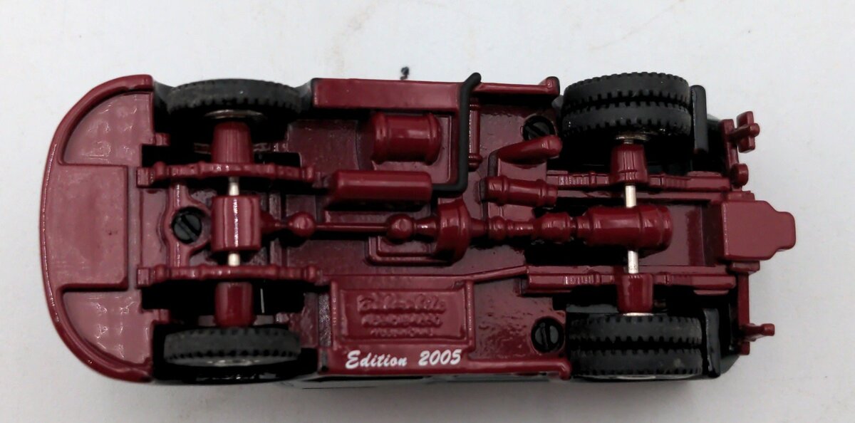 BUB 07050 1:87 Scale Diecast Kaelble K650 Truck w/ Flatbed Trailer & Cable Drum NIB