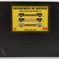 Micro-Trains 99301900 N Department Of Defense COFC Flatcar (Set of 3) NIB