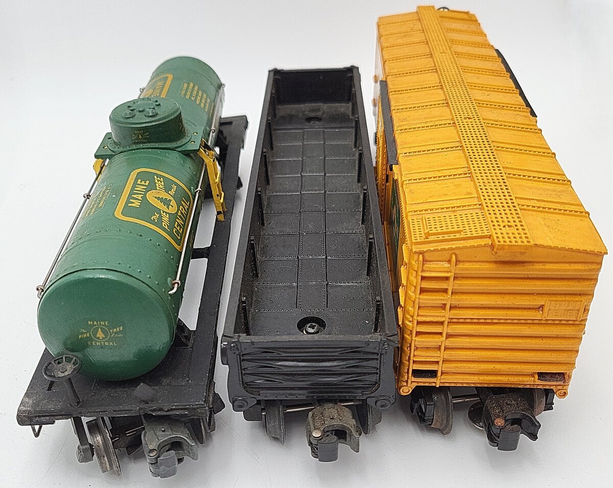 Lionel O Custom MEC Maine Central Assorted Freight Cars: 3892, 6627, 6848 [3]