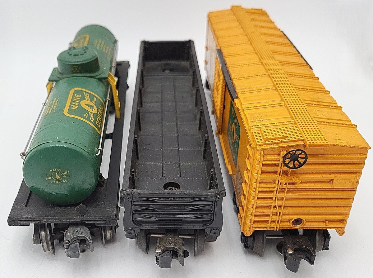 Lionel O Custom MEC Maine Central Assorted Freight Cars: 3892, 6627, 6848 [3]