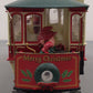 Bachmann 93941 G Scale Season's Greetings Christmas Street Car - Red EX/Box
