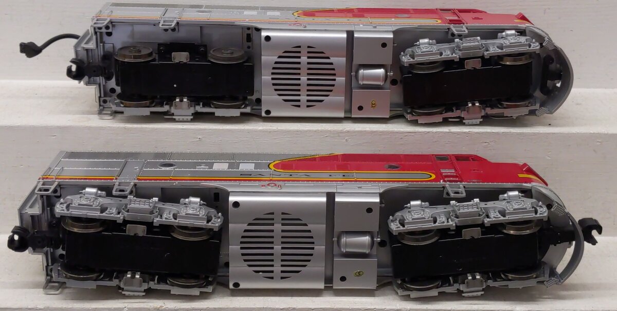 MTH 70-2013-1 G Scale Santa Fe F-3 AA Diesel Locomotive Set w/PS 2.0 #16, #16C VG/Box