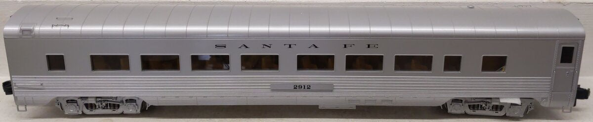 MTH 70-65016B G Scale Santa Fe 70' Streamlined Passenger Coach Car #2912 EX/Box