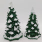 Dept 56 52604 Village Lighted Snow Capped Trees VG/Box