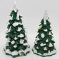Dept 56 52604 Village Lighted Snow Capped Trees VG/Box