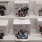 Dept 56 Assorted Snow Village Harley Davidson Bikes and Figures [6] EX/Box