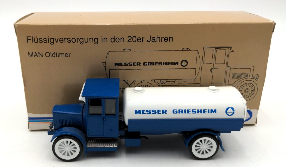 Conrad 1035 1:50 Scale Diecast Messer Griesheim Truck NIB