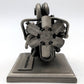 Lance Corporation 8V71T Detroit Diesel Allison V8 Pewter Engine Paperweight NEW