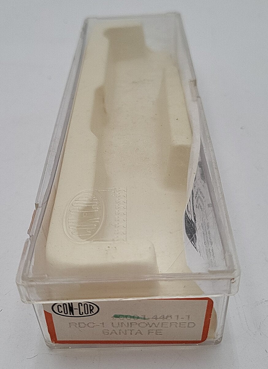Con-Cor 0001-4481 N Scale Santa Fe RDC-2 Non-Powered Budd Car #DC191 LN/Box