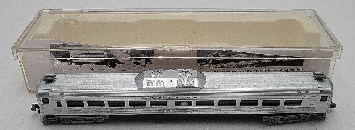 Con-Cor 0001-4481 N Scale Santa Fe RDC-2 Non-Powered Budd Car #DC191 LN/Box