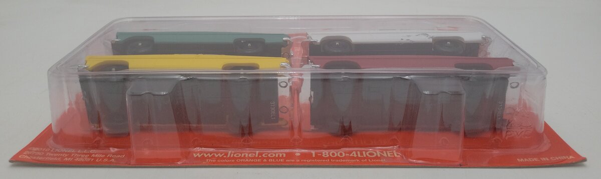 Lionel 6-37820 Auto Loader Cars (Pack of 4) NIB