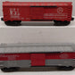 Lionel Vintage O Boxcars 6464-125, 6464-525 [2] VG