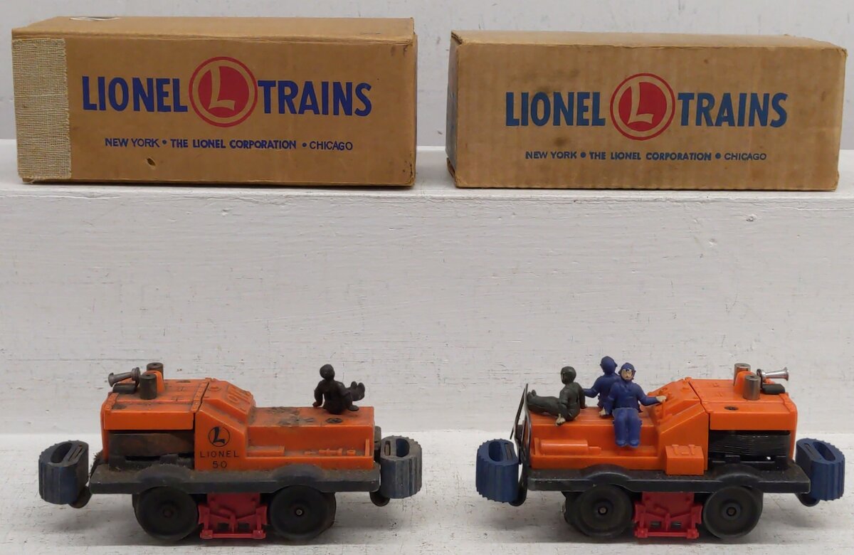Lionel O Gauge Vintage 50 Gang Car; [2] VG/Box