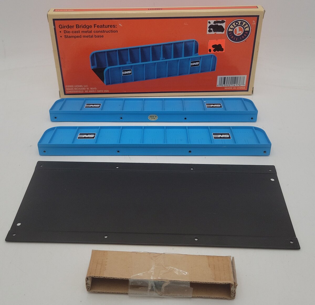 Lionel 6-14176 O Scale Norfolk Southern Diecast Girder Bridge EX/Box