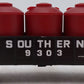 American Flyer 4-9303 S Gauge Southern Gondola With Canisters #9303 EX/Box