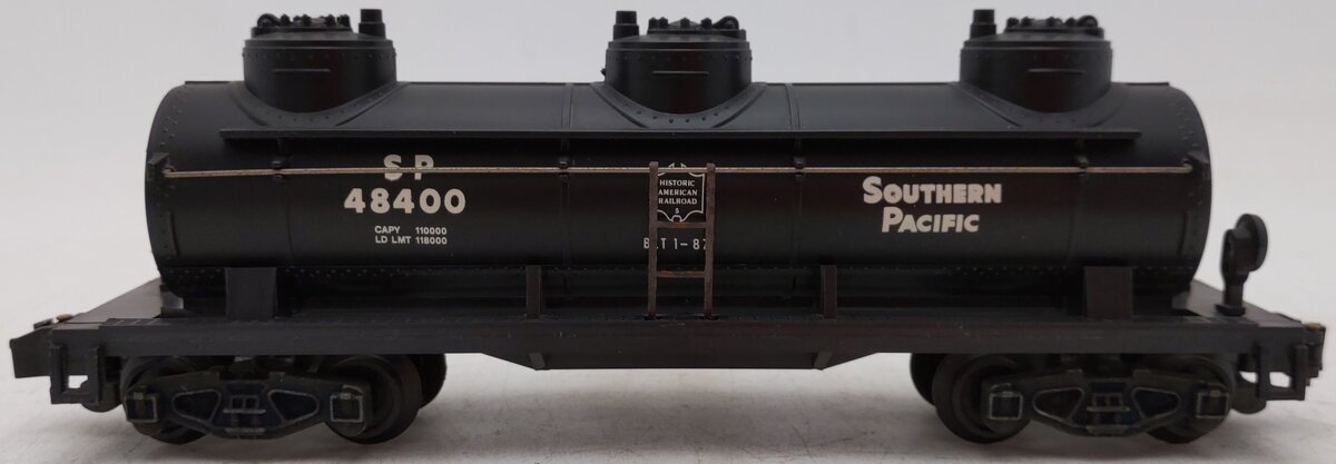 American Flyer 6-48400 S Gauge Southern Pacific Three Dome Tank Car #48400 VG/Box