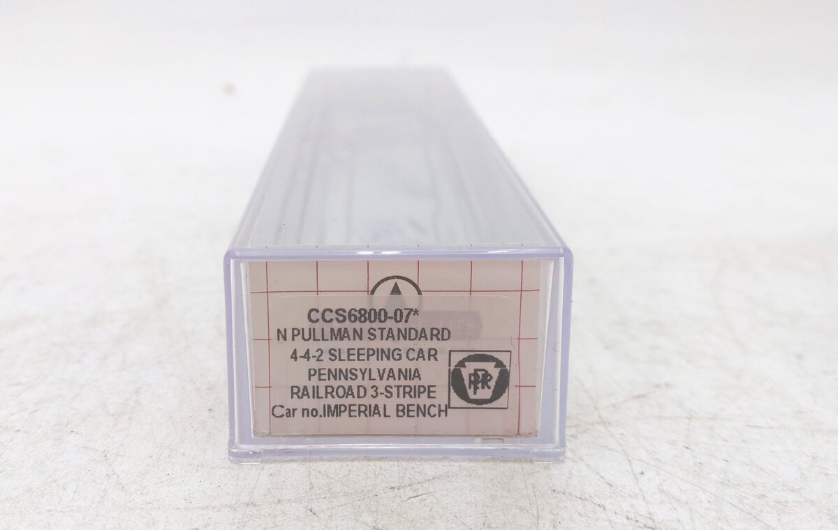 Centralia Car Shops CCS6800-07 N PRR "Imperial Bench" Sleeping Car w/ Lighting LN/Box