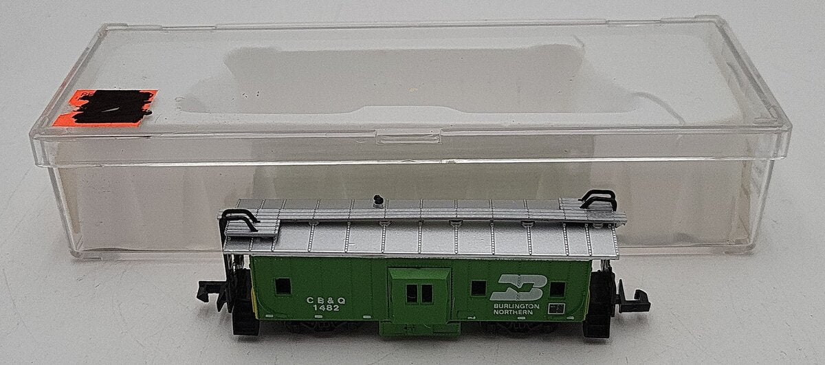 Con-Cor 0001-125303 N Scale Burlington Northern Caboose #1482 EX/Box