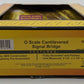 MTH 30-11009 O Scale RailKing Cantilevered Signal Bridge VG/Box