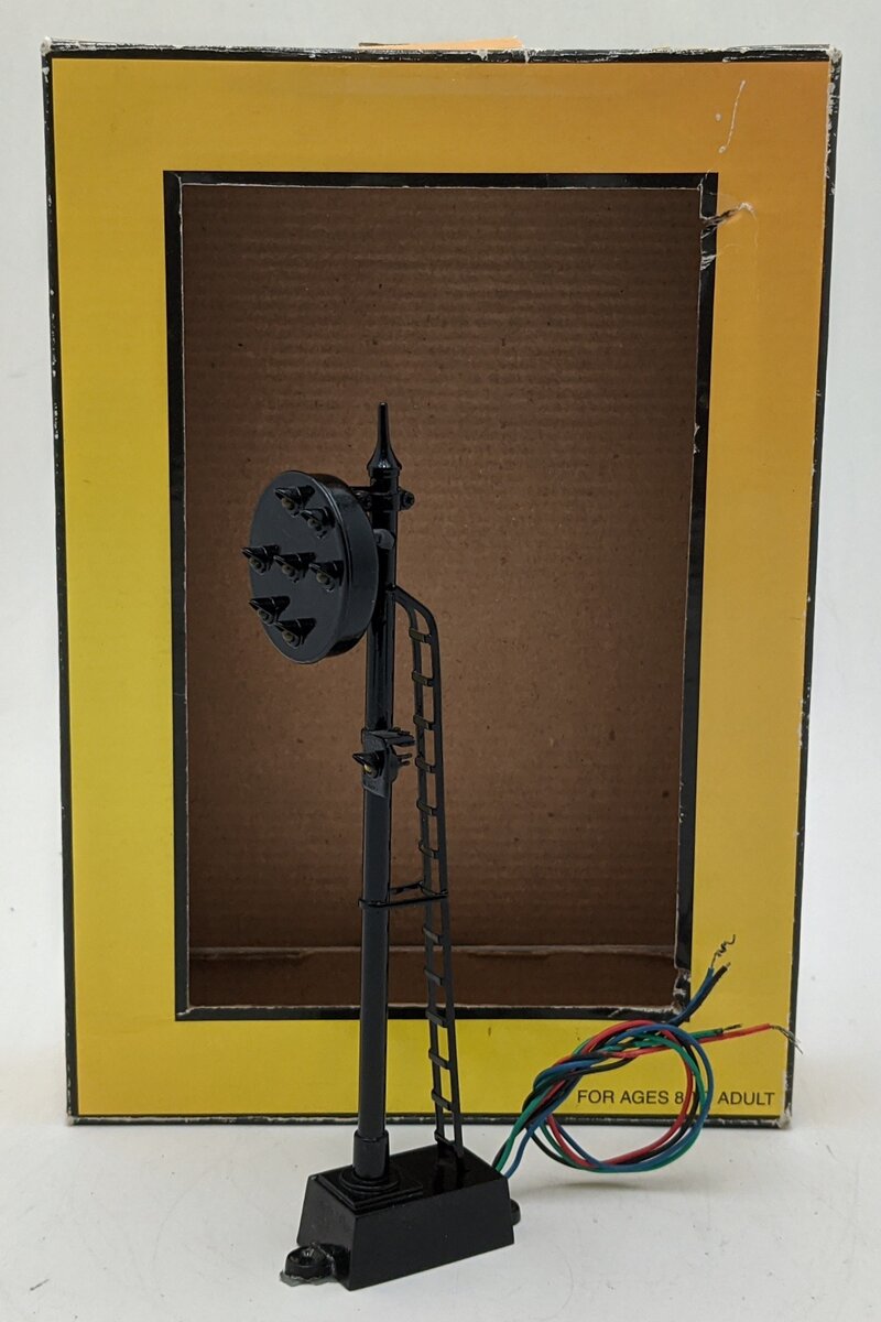 MTH 30-11013 O Gauge 7-Light Block Signal EX/Box