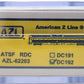 American Z-Line AZL-62203 Z Scale ATSF Budd RDC Diesel Locomotive #DC192 LN/Box