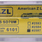 American Z-Line 6101 Z Scale Norfolk Southern SD70M Diesel Locomotive #2587 LN/Box