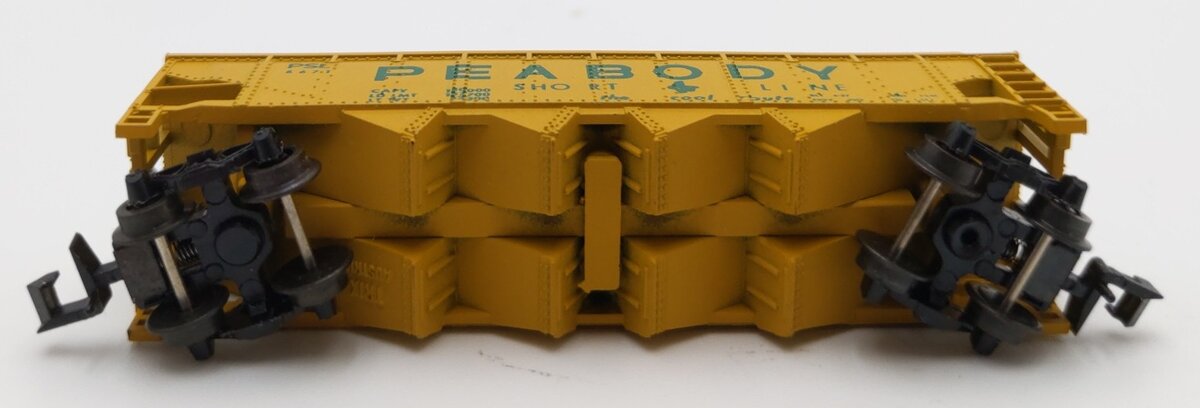 Minitrix 3279 N Scale Peabody Short Line Hopper Car #6671 LN/Box