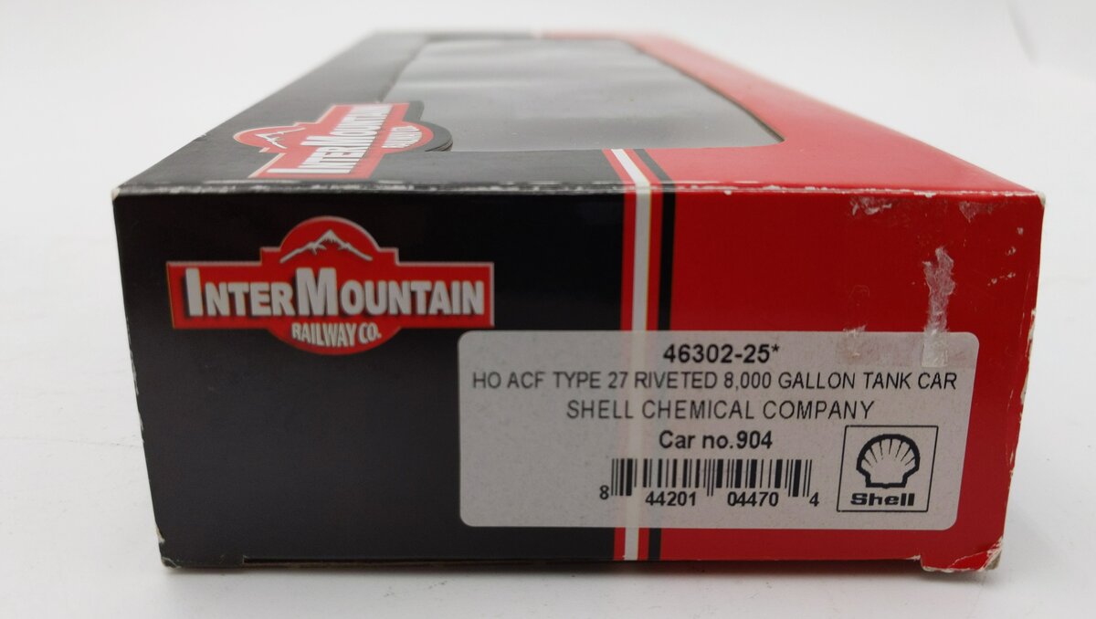 InterMountain 46302-15 HO Shell Chemical Company 8K Gallon Tank Car #904 LN/Box
