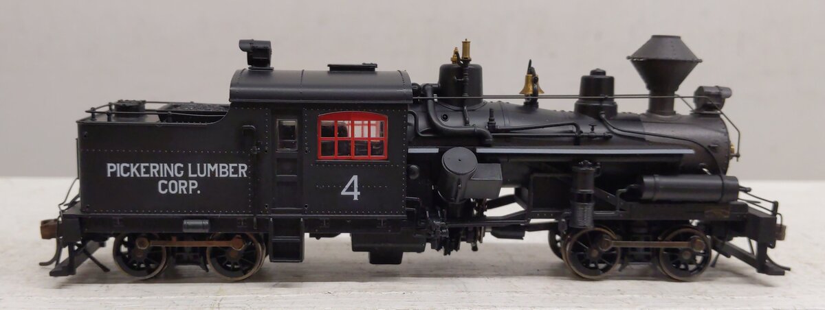 Rivarossi R5476 HO Scale Pickering Lumber Co. 2-Truck Heisler #4 LN/Box