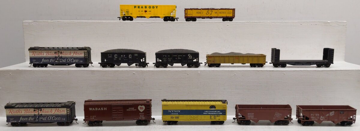 Mantua and Other HO Assorted Freight Cars [12]