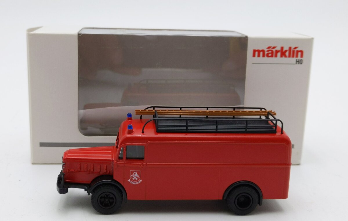 Marklin 18753 HO Scale Fire Truck Car LN/Box