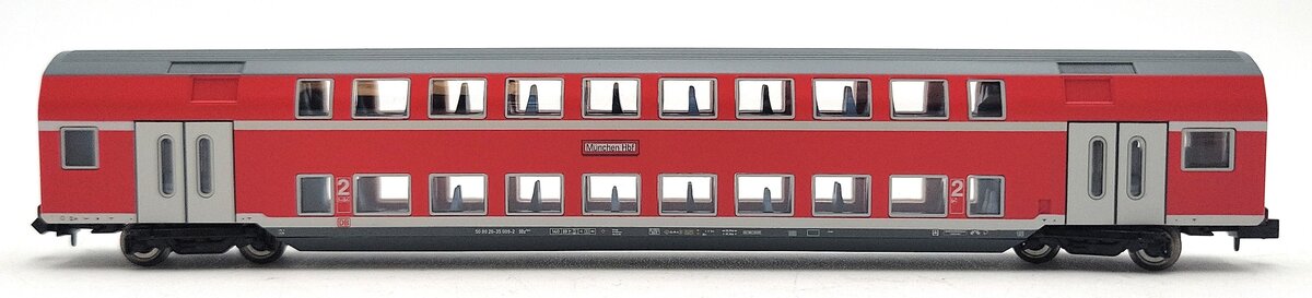 Trix 15826 N Scale DB Munchen Hbf Bi-Level Passenger Car LN/Box