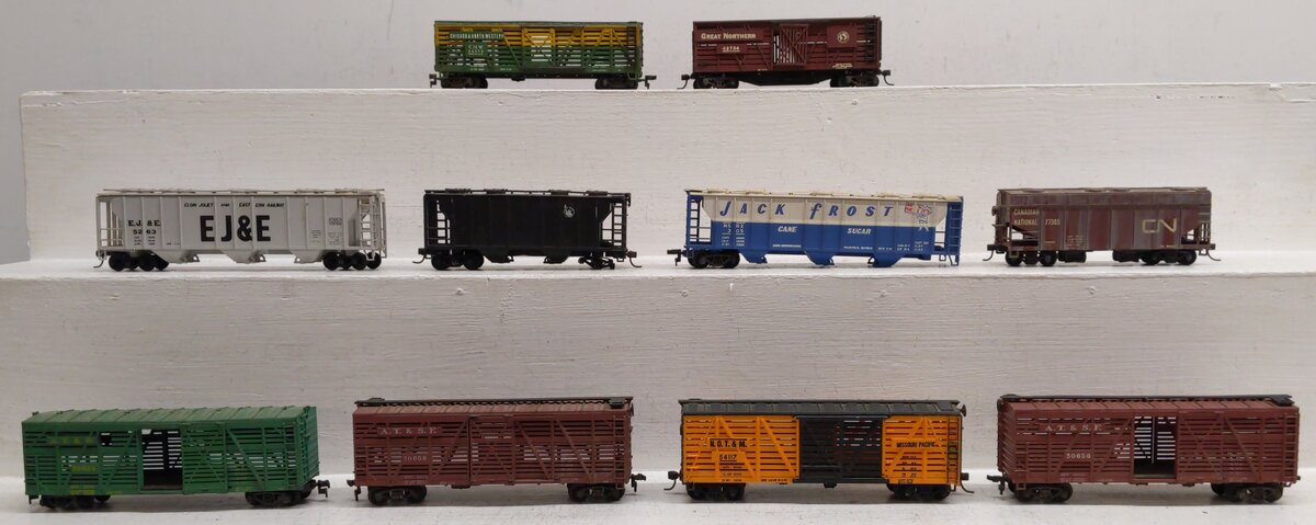 HO Assorted Freight Cars [10]