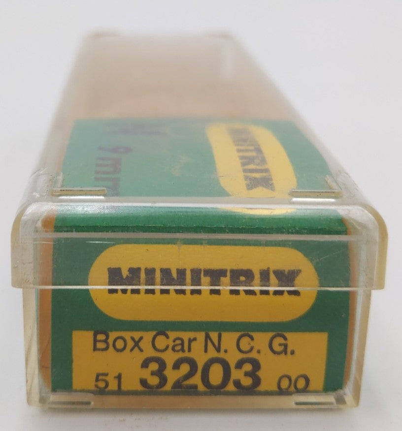 Minitrix 3203 N Scale National Clylinder Gas Box Car # 1007 LN/Box