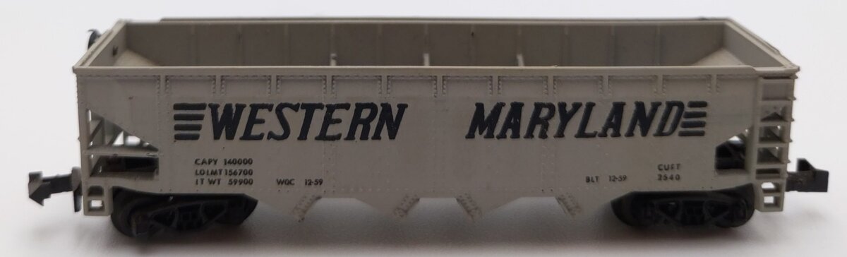 Minitrix 3277 N Scale Western Maryland Hopper LN/Box