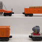 Lionel O Gauge Vintage Freight Cars; 6519, 63132, 356275, 3650, [4] VG