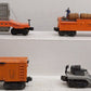 Lionel O Gauge Vintage Freight Cars; 6519, 63132, 356275, 3650, [4] VG