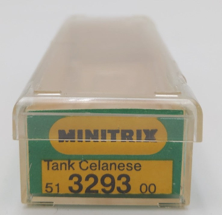 Trix 3293 N Scale GATX Corporation Celanese Chemicals Tank Car #39617 EX/Box