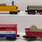 Lionel O Gauge Vintage Freight Cars; 356250, 3444, 6428, 335955, [4] VG