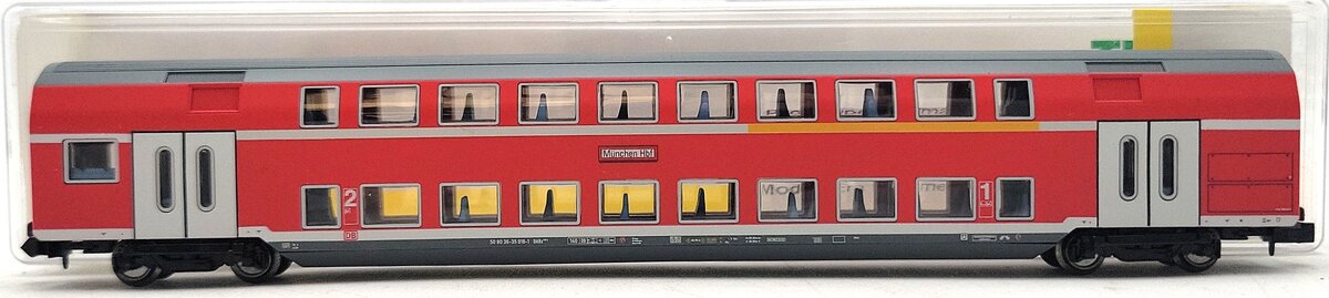 Trix 15827 N Scale DB Munchen Hbf Bi-Level Passenger Car LN/Box